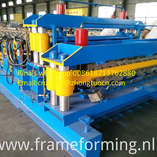 steel sheet roof sheet roll forming machine line 24